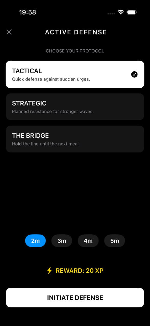 Active Defense protocol selection